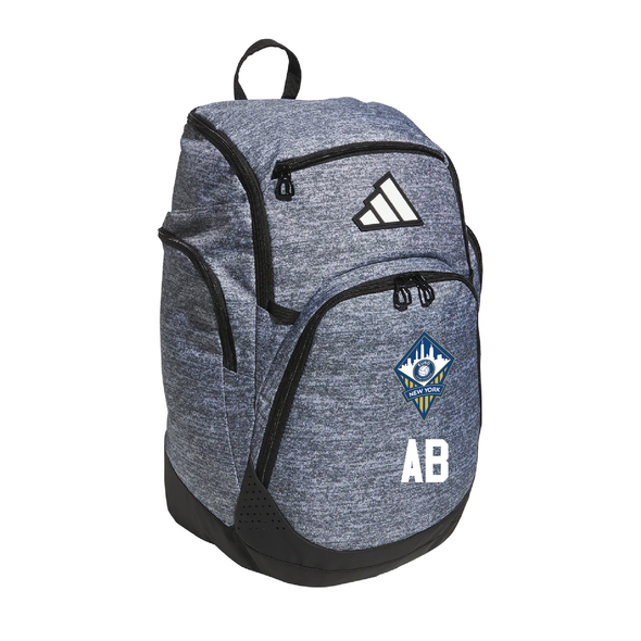 FA Euro New York MLS Next adidas 5-Star Team 2 Backpack Grey