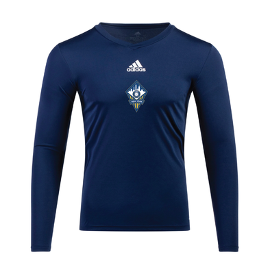 FA Euro New York adidas Base Compression Tee Navy