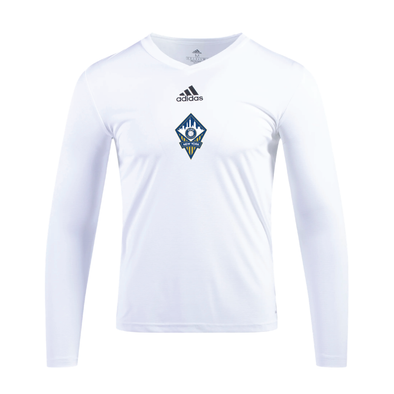 FA Euro New York adidas Base Compression Tee White