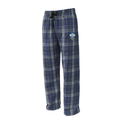 FA Euro New York MLS NEXT Flannel Plaid Pajama Pant Royal