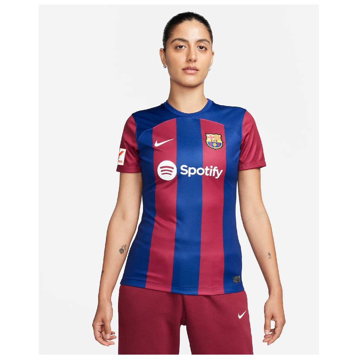 Women's Replica Nike R. Araujo Barcelona Home Jersey 23/24 DX2729-456 ...