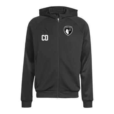 CIU adidas Tiro 25 Full-Zip Hoodie Black.