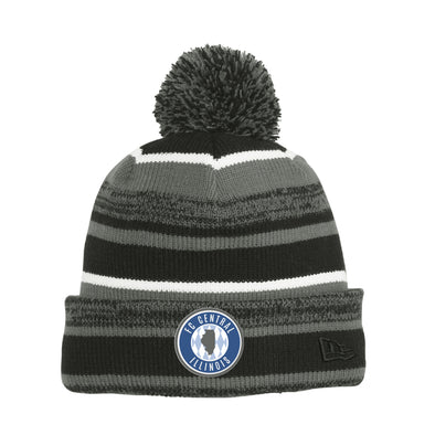 FCCI New Era Sideline Bobble Beanie Black.