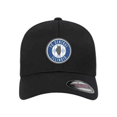 FCCI Flexfit Wool Blend Fitted Cap Black.