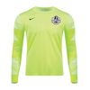 Fall River Warriors FC Nike Park IV LS Goalkeeper Jersey Volt