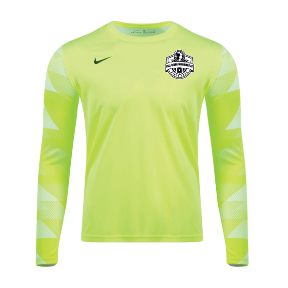 Fall River Warriors FC Nike Park IV LS Goalkeeper Jersey Volt