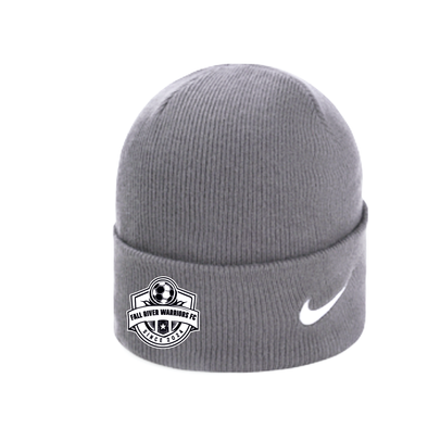 Fall River Warriors FC Nike Knit Cuff Beanie Grey