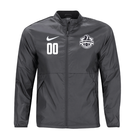 Fall River Warriors FC Nike Park 20 Rain Jacket Grey