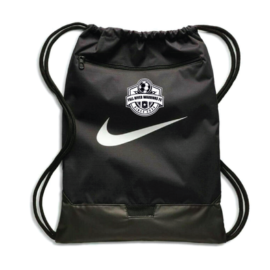 Fall River Warriors FC Nike Brasilia String Bag Black