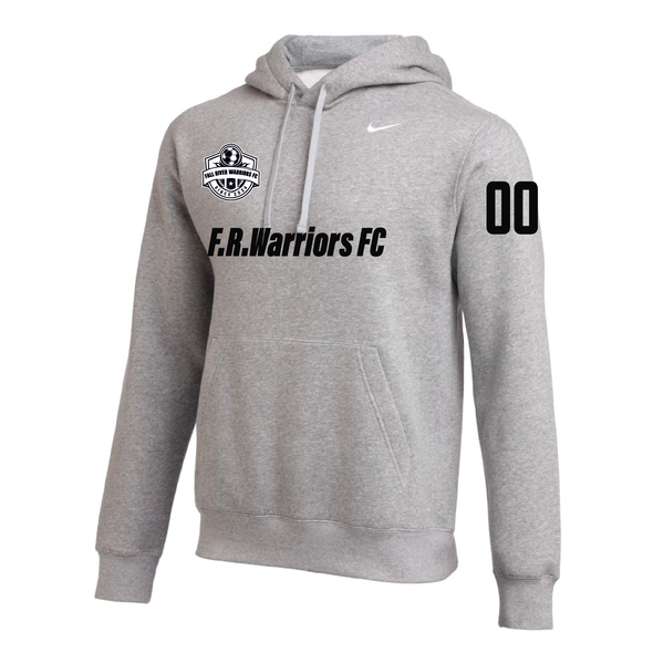 Fall River Warriors FC Nike Club Hoodie Grey