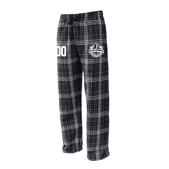 Fall River Warriors FC Flannel Plaid Pajama Pant Black/White