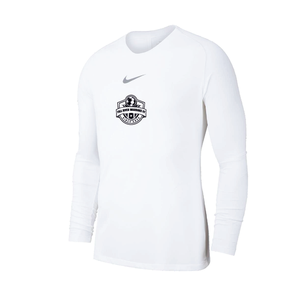 Fall River Warriors FC Nike Park LS First Layer Compression White