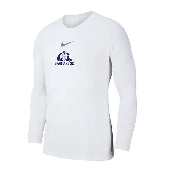 Spartans SC Nike Park LS First Layer Compression White