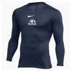 Spartans SC Nike Park LS First Layer Compression Navy