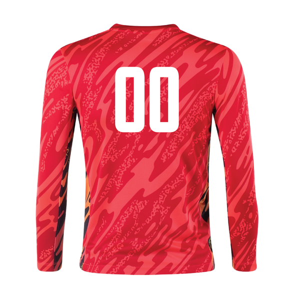 Fort Lee Nike Gardien V Goalkeeper Jersey Red