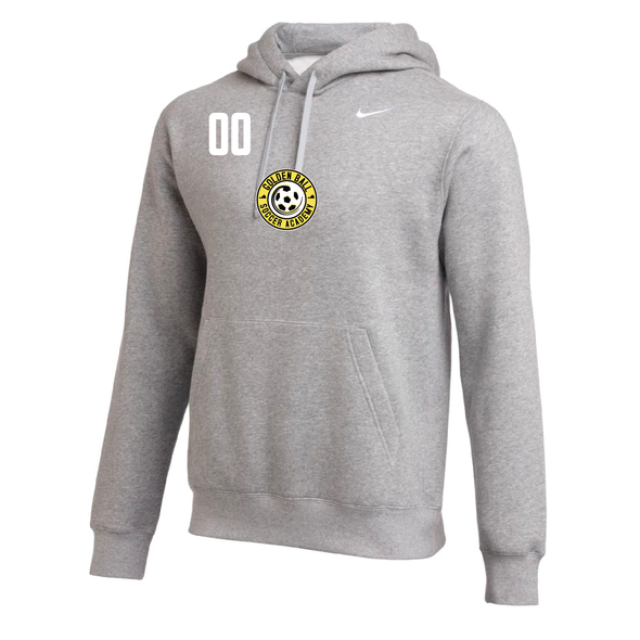 Golden Ball Nike Club Hoodie Grey