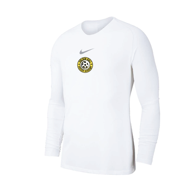 Golden Ball Nike Park LS First Layer Compression White