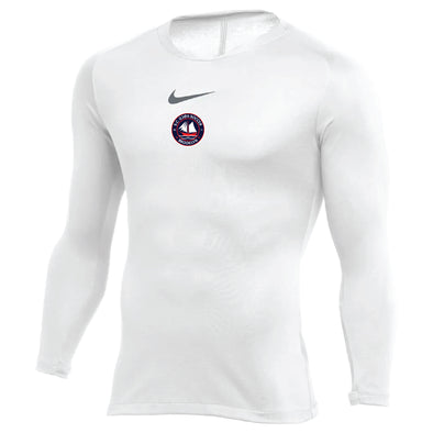 SC GJOA Nike Park LS First Layer Compression White