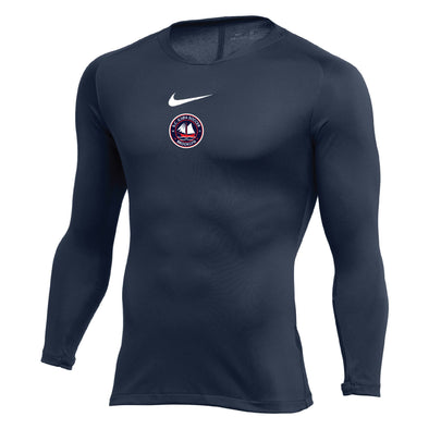 SC GJOA Nike Park LS First Layer Compression Navy