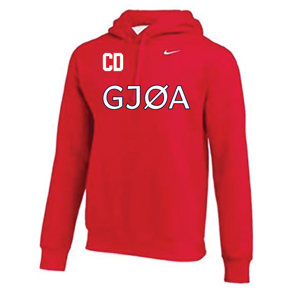 SC GJOA Nike Club Hoodie Red