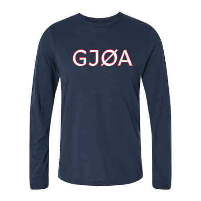 SC GJOA Bella + Canvas Long Sleeve Triblend T-Shirt Navy