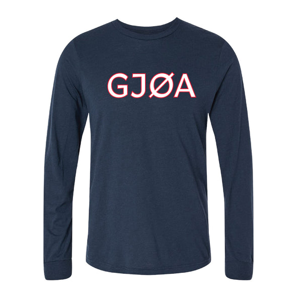 SC GJOA Bella + Canvas Long Sleeve Triblend T-Shirt Navy