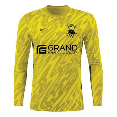 Grand FC Mustangs Nike Gardien V Goalkeeper Jersey Gold