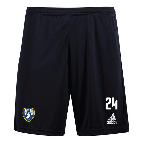 BB United adidas Entrada 22 Short Black