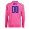 Sayville adidas Tiro 24 Comp LS Goalkeeper Match Jersey Pink