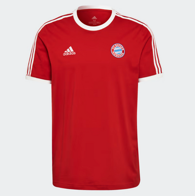 adidas Bayern Munich Men's 3-Stripes Tee