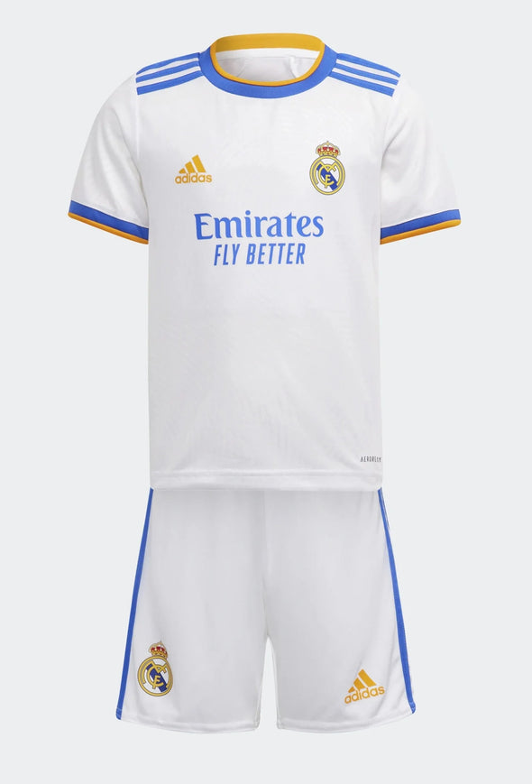 adidas 2021-22 Real Madrid Home Mini Kit