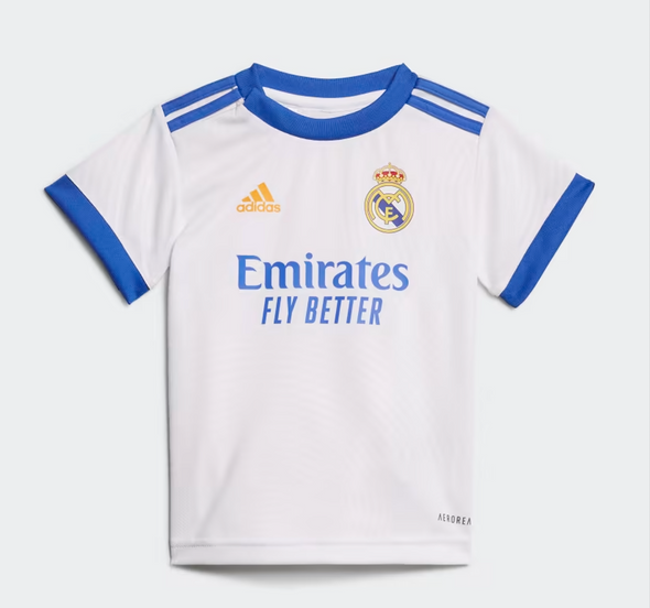 adidas 2021-22 Real Madrid Home Baby Kit