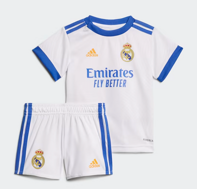adidas 2021-22 Real Madrid Home Baby Kit
