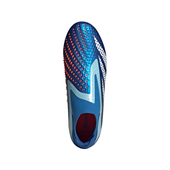 adidas Predator Accuracy+ FG Firm Ground Soccer Cleat Core -Bright Royal / Cloud White / Bliss Blue