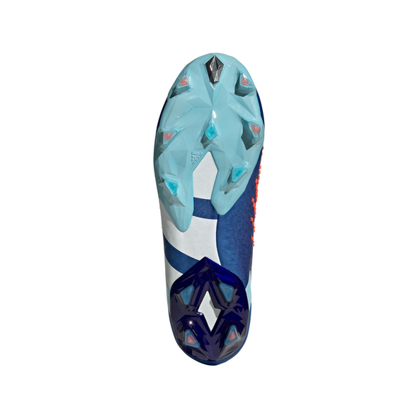 adidas Predator Accuracy+ FG Firm Ground Soccer Cleat Core -Bright Royal / Cloud White / Bliss Blue