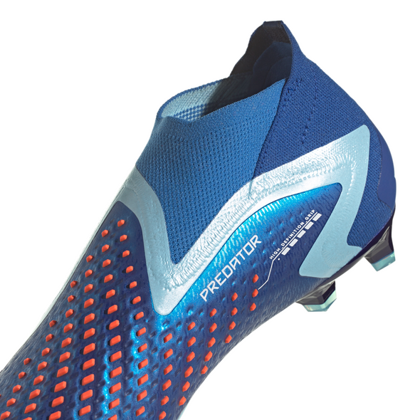 adidas Predator Accuracy+ FG Firm Ground Soccer Cleat Core -Bright Royal / Cloud White / Bliss Blue