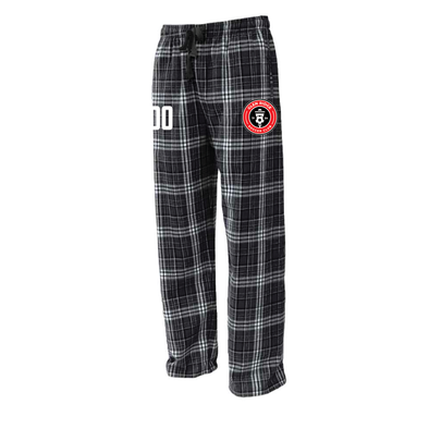 Glen Ridge SC Flannel Plaid Pajama Pant Black/White