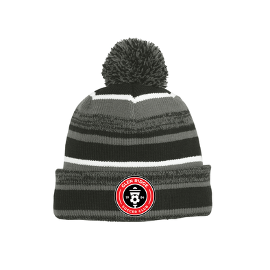 Glen Ridge SC New Era Sideline Bobble Beanie Black