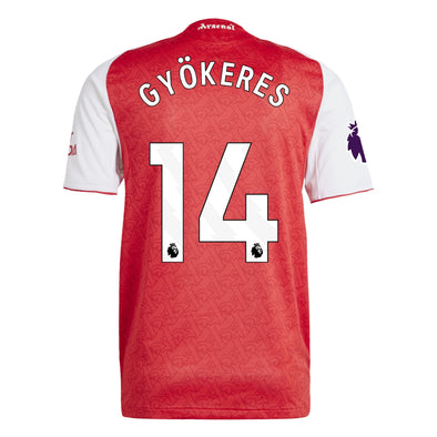 Men's Authentic adidas Gyokeres Arsenal Home Jersey 25/26