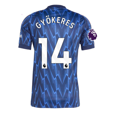 Men's Replica adidas Gyokeres Arsenal Away Jersey 25/26