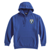 B & B United Soccer Club Flame Pennant Super 10 Hoodie Royal