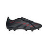 adidas Predator League FT FG Firm Ground Soccer Cleat -Core Black/Grey Four/Lucid Red