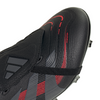 adidas Predator League FT FG Firm Ground Soccer Cleat -Core Black/Grey Four/Lucid Red