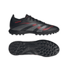 adidas Predator League Low TF Turf Soccer Cleat - Core Black / Grey Four / Lucid Red