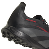 adidas Predator League Low TF Turf Soccer Cleat - Core Black / Grey Four / Lucid Red