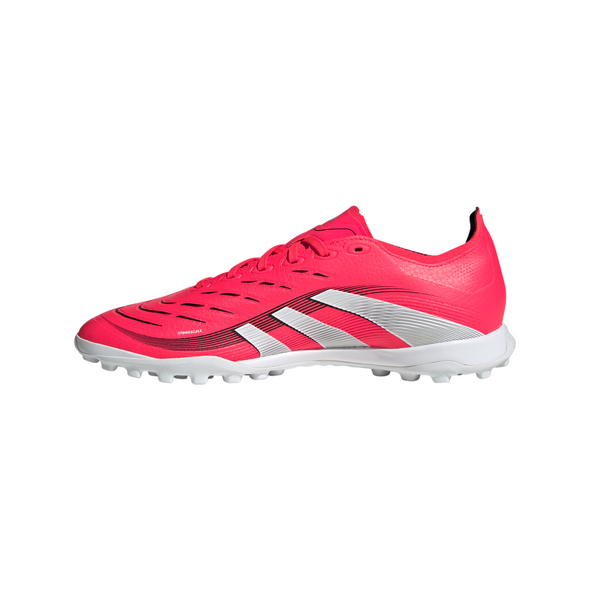 adidas Predator League Low TF Turf Soccer Cleat - Lucid Red / Cloud White / Core Black