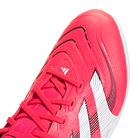 adidas Predator League Low TF Turf Soccer Cleat - Lucid Red / Cloud White / Core Black