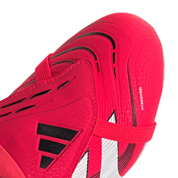 adidas Predator League FT FG Junior Firm Ground Soccer Cleat -Lucid Red/Cloud White /Core Black