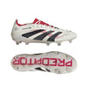 adidas Predator Elite FG Firm Ground Soccer Cleat - Off White/ Core Black/ Pure Ruby