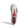 adidas Predator Elite FG Firm Ground Soccer Cleat - Off White/ Core Black/ Pure Ruby